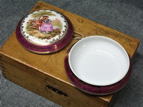 French Porcelain Boxes 